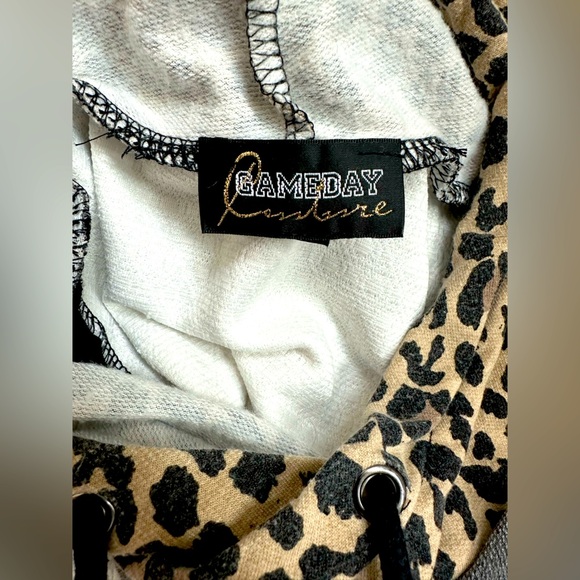 GAMEDAY COUTURE San Antonio SPURS Long Sleeve Double-Hooded Hoodie Size XL​ - Picture 6 of 11